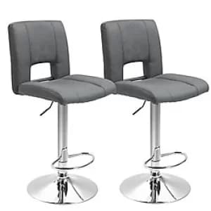 HOMCOM Barstools 835-302V70 1150 x 415 x 510 mm Grey