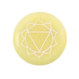 Solar Plexus Chakra Meditation Stone