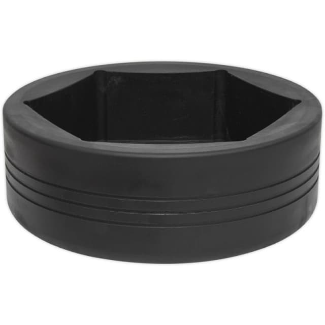 Loops 115mm Commercial 6 Point Impact Socket Bit - 1" Square Drive - Drop Forged Steel Metallics