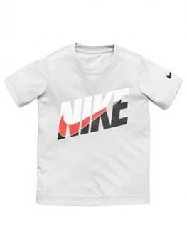 Nike Younger Boys Performance T-Shirt - Grey, Size 5-6 Years