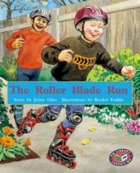 The Roller Blade Run Pm Purple Set a Fiction by Jenny Giles Paperback