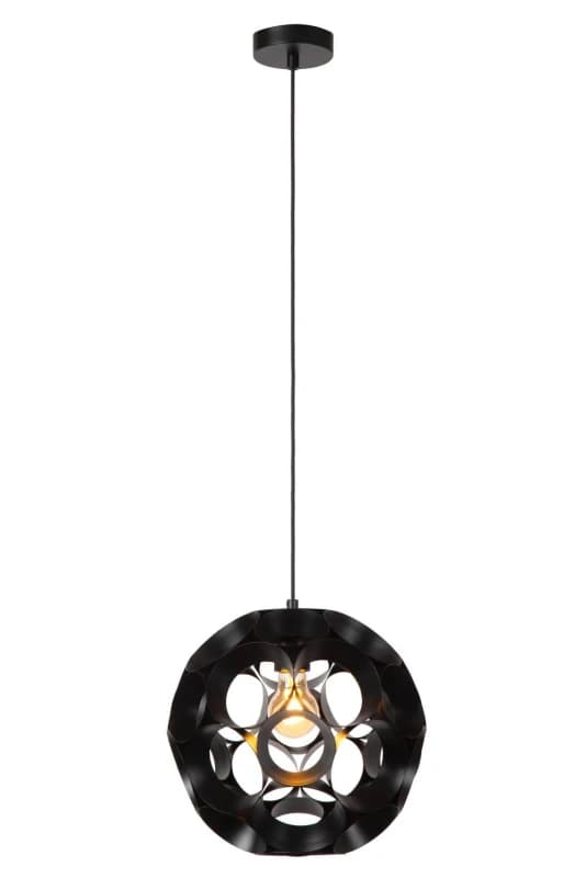 Netlighting Hannelore Pendant light 30cm 1xE27 Black Special Offer Black Unisex