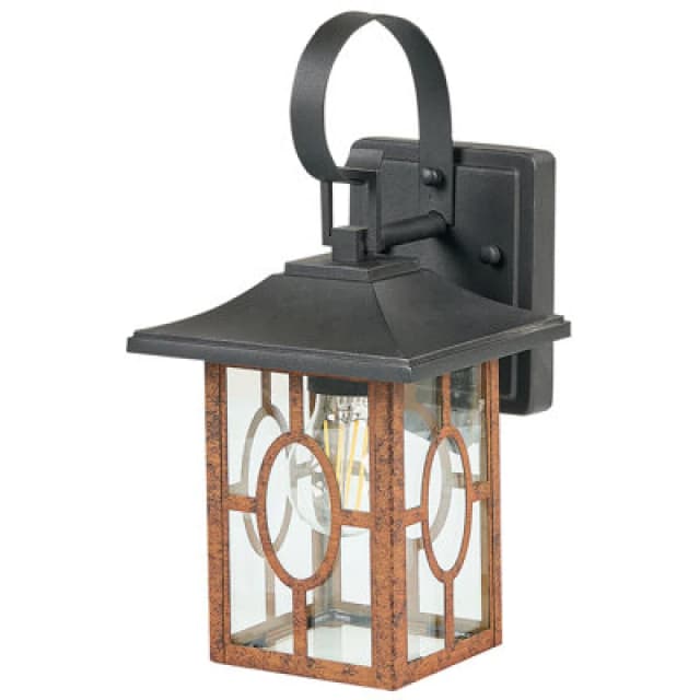 Beliani Outdoor Wall Light Shaggie Brown