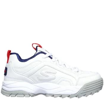 Skechers Intershift Boys Trainers - White