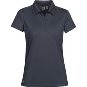 Stormtech Womens/Ladies Eclipse H2X-Dry Pique Polo (M) (Navy Blue)
