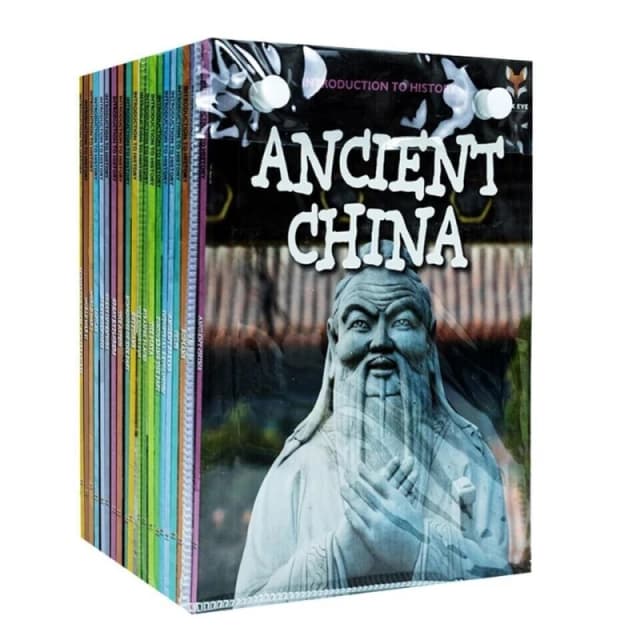 Children Introduction to History for Beginners Series 1 and 2 Complete 20 Book Set Jasmine Brooke Books