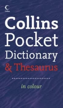 Collins Pocket Dictionary and Thesaurus Paperback