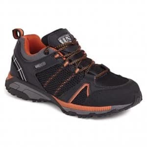SS607SM Black/Orange Sports Safety Trainer - Size 11