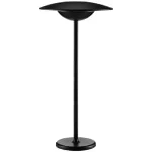 Netlighting Merano Detroit Outdoor Portable Lamp Black Aluminium, Frost Acrylic