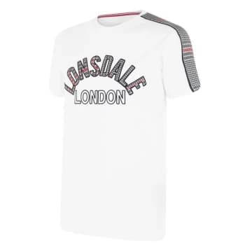 Lonsdale Gentleman T Shirt - White