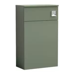 Arno Satin Green 500mm Toilet Unit - NVF841 - Satin Green - Nuie