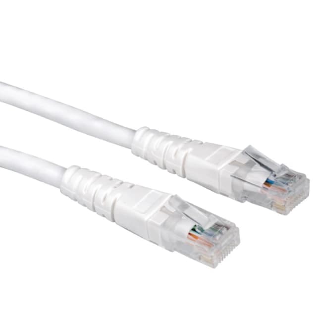 Value UTP Patch Cord. Cat.6. white 0.5 m