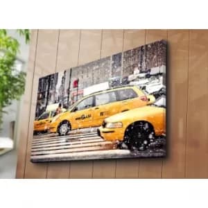 70100C-092 Multicolor Decorative Canvas Painting