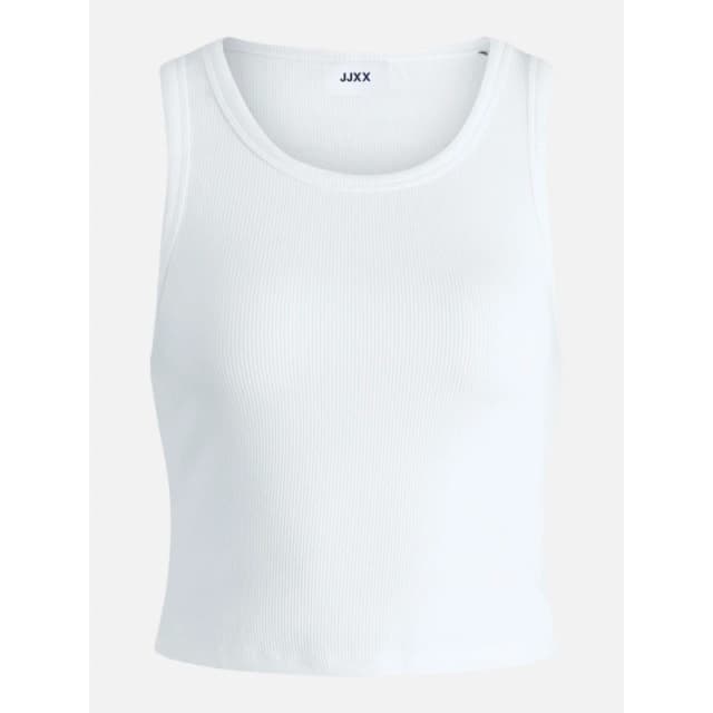 JJXX Fallon Sleeveless Ribbed Top Ladies Bright White female 8 (XS)