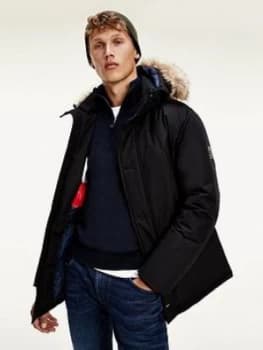 Tommy Hilfiger Hampton Down Fill Parka - Black