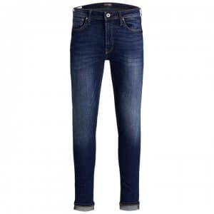 Jack and Jones Super Skinny Jeans Mens - Mid Wash 014