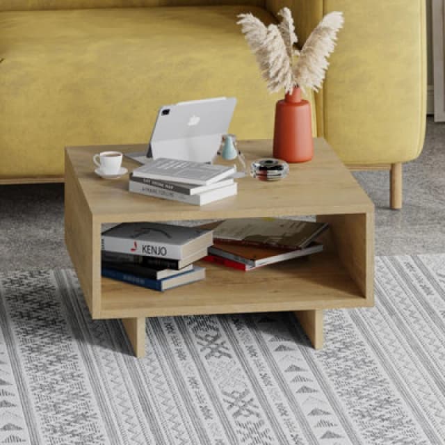 Decortie Hola Modern Coffee Table Oak Multipurpose H 32Cm