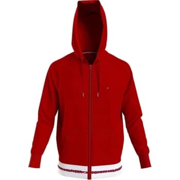 Tommy Bodywear Zip-Thru HWK Hoodie - Primary Red