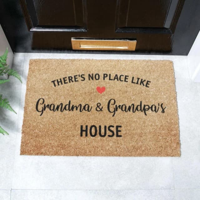 Artsy Doormats There's No Place Like Grandma & Grandpas House Doormat (60 X 40Cm)