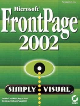 Microsoft Frontpage 2002 by Perspection Inc Book