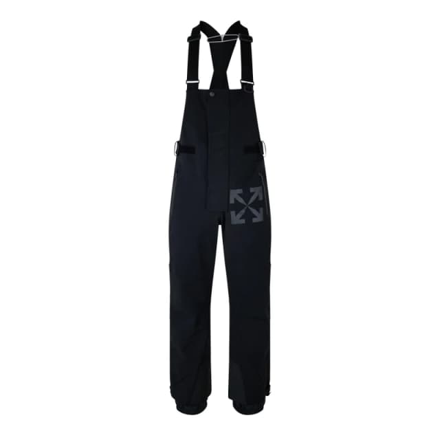 Off White Mens Arrow Slim Fit Dungarees Pants Black male S