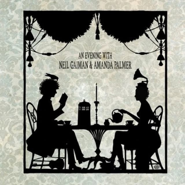 Amanda Palmer & Neil Gaiman - An Evening With Neil Gaiman and Amanda Palmer CD Album - Used