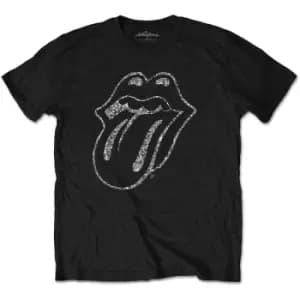 The Rolling Stones - Tongue Mens XX-Large T-Shirt - Black