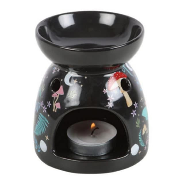 Something Different Something Different Dark Forest Forest Oil Burner in Black One Size Unisex 5063527221018