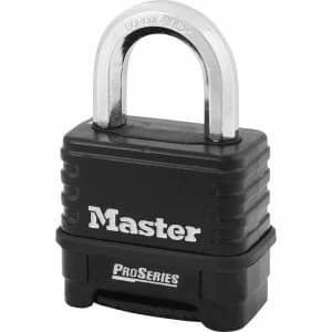 Masterlock Pro Series Die Cast Zinc Body Combination Padlock 57mm Standard