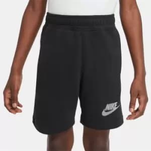 Nike Hybrid Fleece Shorts Junior Boys - Black