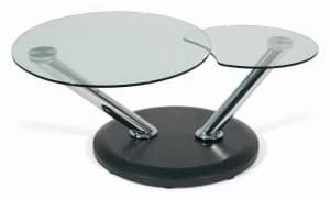 Linea Kansas Black Coffee Table Black