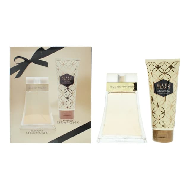 Ellen Tracy Classic Photobox 2 Piece Gift Set: Eau de Parfum 100ml - Body Lotion 100ml