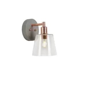 Vitri Vintage Wall Light - 1xE14 - Copper