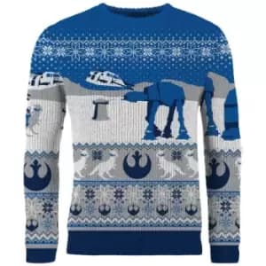 Star Wars Hoth Christmas Jumper (Size L)