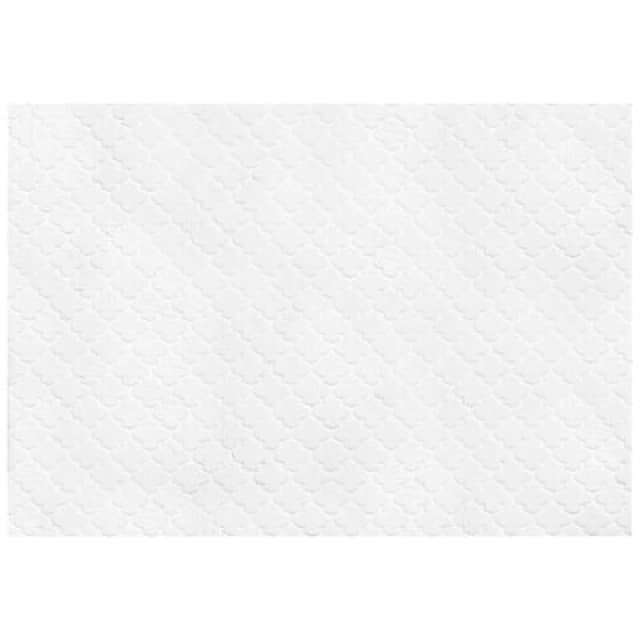 Beliani Faux Fur Rug Gharo White 160 X 230 Cm