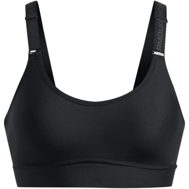 Under Armour Womens Infinity Medium Impact Sports Bra Black female 8 (XS)