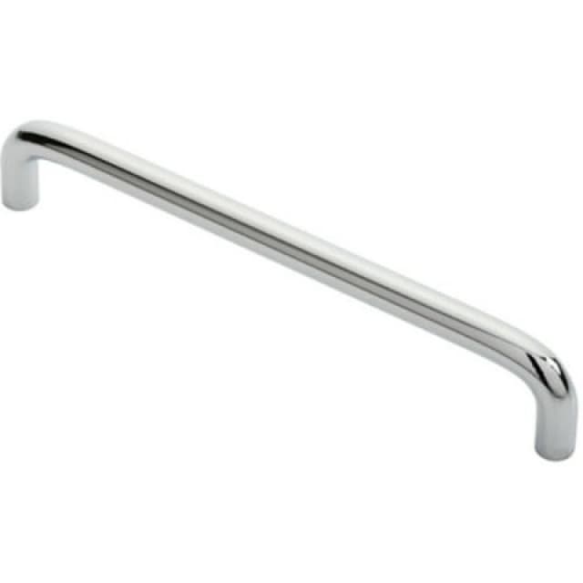 Loops Round D Bar Cabinet Pull Handle 170 x 10mm 160mm Fixing Centres Chrome Multi unisex