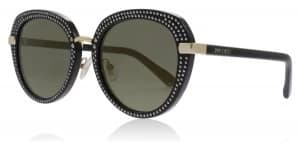 Jimmy Choo Mori/S Sunglasses Black / Gold 2M2 52mm