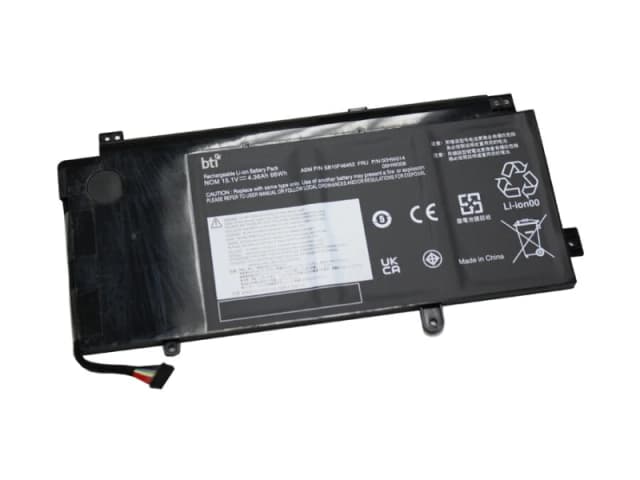 BTI BTI 67Wh 4 cell SB10F46452 compatible battery for Lenovo YOGA 15 20DR YOGA 15 20DQ YOGA 15 00HW008-BTI