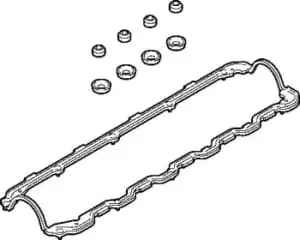 Cylinder Head Cover Gasket Set 915.580 by Elring