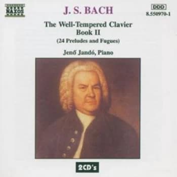 The Well-Tempered Klavier - Bach by Johann Sebastian Bach CD Album