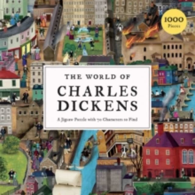 The World of Charles Dickens : A Jigsaw Puzzle with 70 Characters to Find Jigsaw