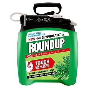 Roundup Speed Ultra Pump n Go Weed Killer - 5L