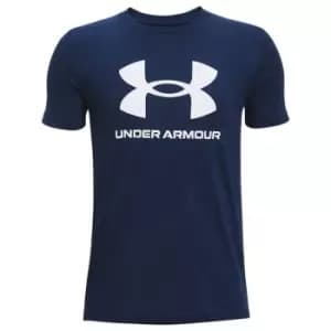 Under Armour UA Sportstyle Logo Short Sleeve - Blue