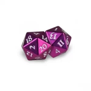 Ultra Pro: Heavy Metal D20 Dice Set: Grenadine