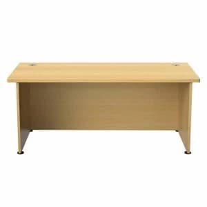 TC Office Regent Rectangular Executive Desk 1800mm, Oak