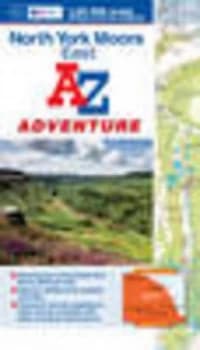 North York Moors east Adventure Atlas by Geographers A-Z Map Co Ltd Book
