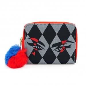 Loungefly DC Comics Birds Of Prey Harley Eyes Zip Around Wallet