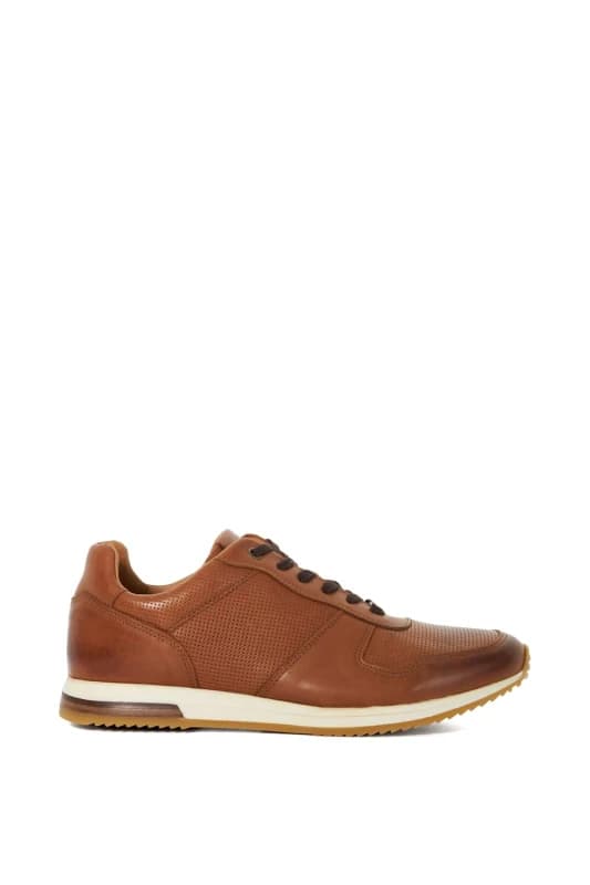 Dune London Dune London Men 'Trilogy' Suede Trainers in Tan Size: 7 Tan 7 Male 5050808114879