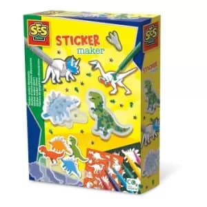 SES Creative Dinosaurs Sticker Maker, 5 Years and Above (14282)